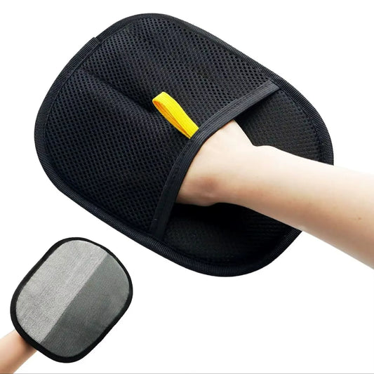 Electrostatic Hair Removal Pet Gloves, Cat Hair Cleaner, Two-Way Brush, Hair Removal Brush and Sticky Hair Artifact, Dog Comb Shaving