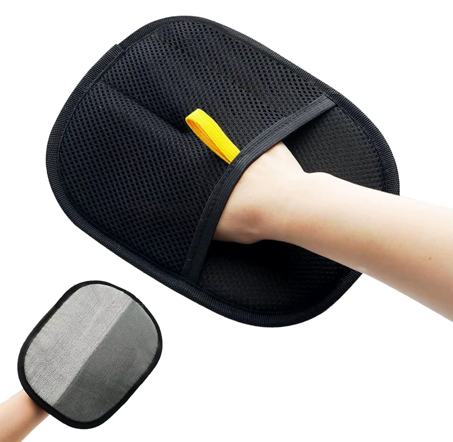 Electrostatic Hair Removal Pet Gloves, Cat Hair Cleaner, Two-Way Brush, Hair Removal Brush and Sticky Hair Artifact, Dog Comb Shaving